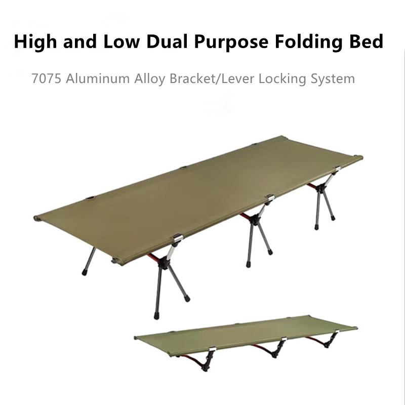 Aluminium laab laabashada Camp Cot