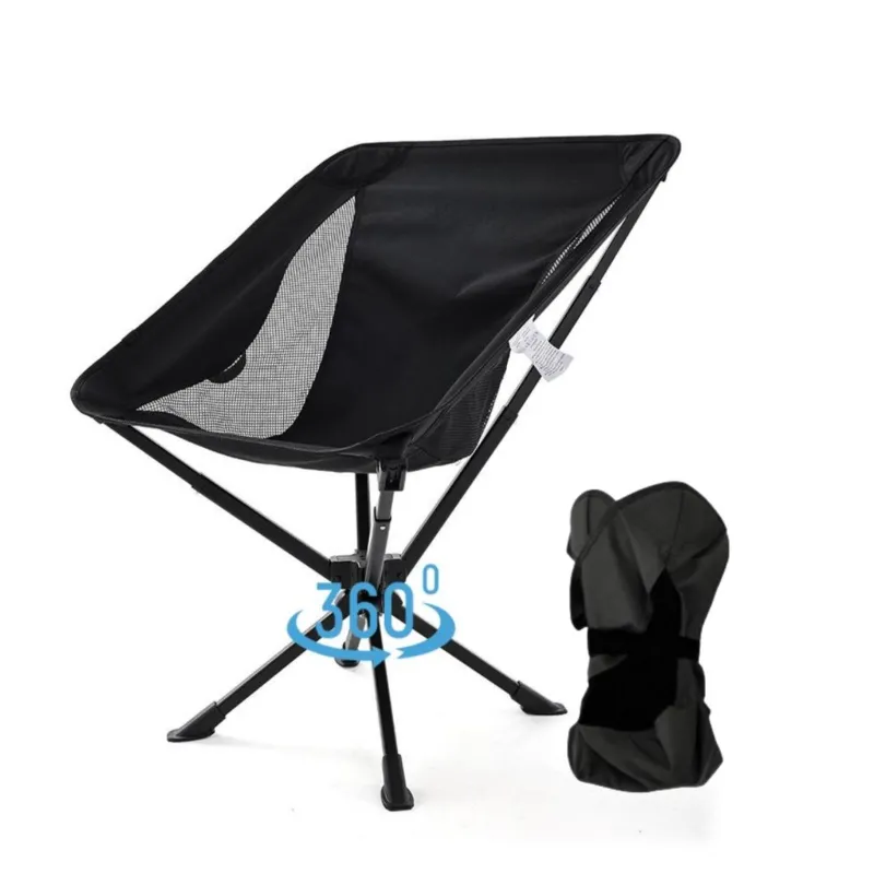 Kursiga Camping Swivel 360 Degree ee la qaadan karo